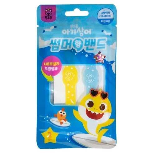 韓國直送🇰🇷Baby Shark x Pinkfong驅蚊手帶