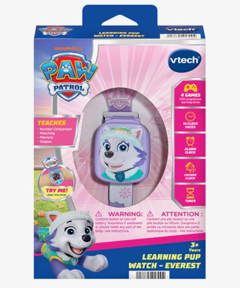 VTech PAW Patrol Everest Learning Pup Watch 小礫互動學習手錶｜PAW Patrol 英文電子學習手錶