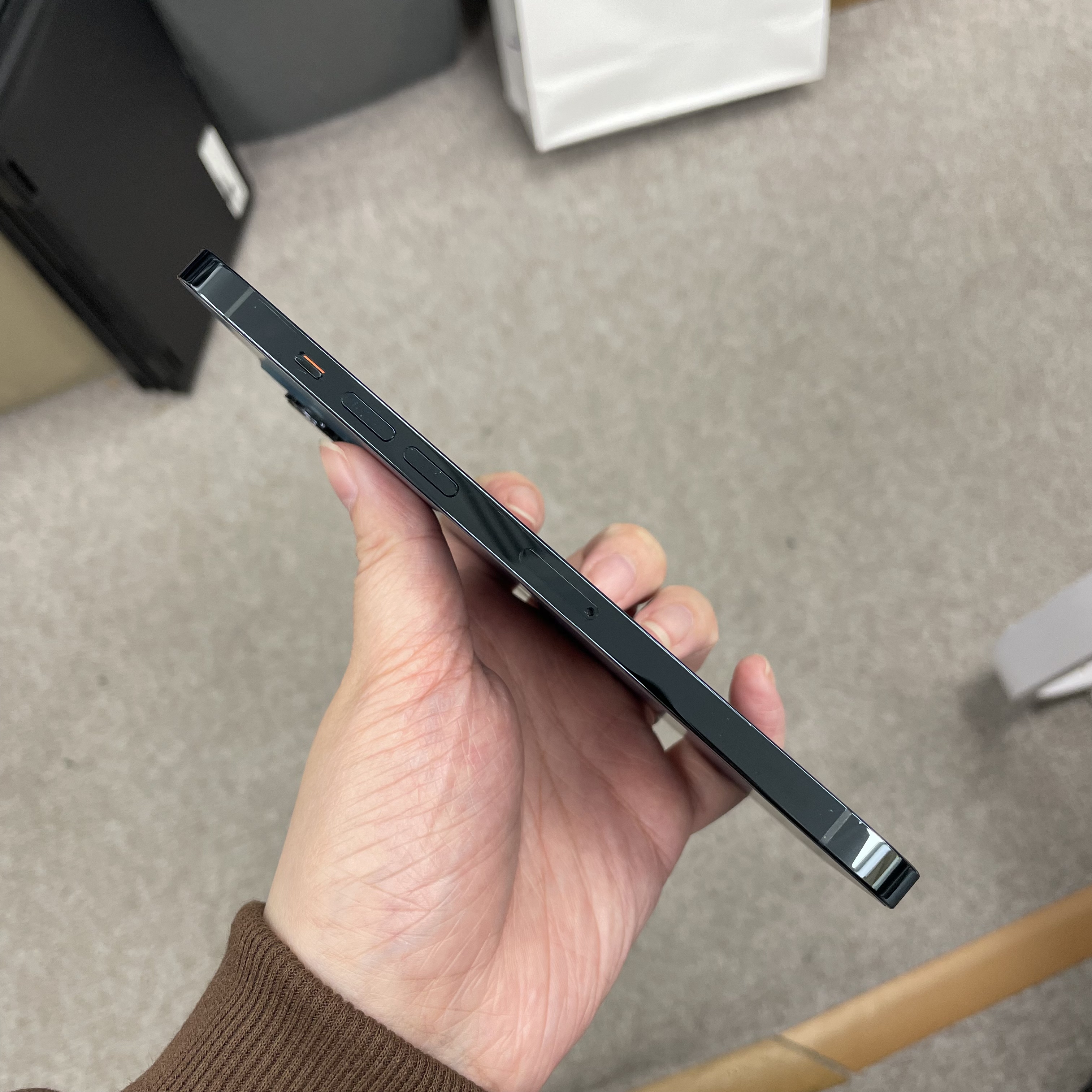 *5777 12 Promax 超靚機 256GB 電76 藍色 blue