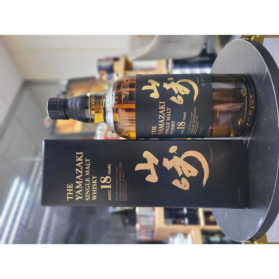 (日版舊裝山崎18年) Yamazaki aged 18 years single malt whisky 700ml 43%