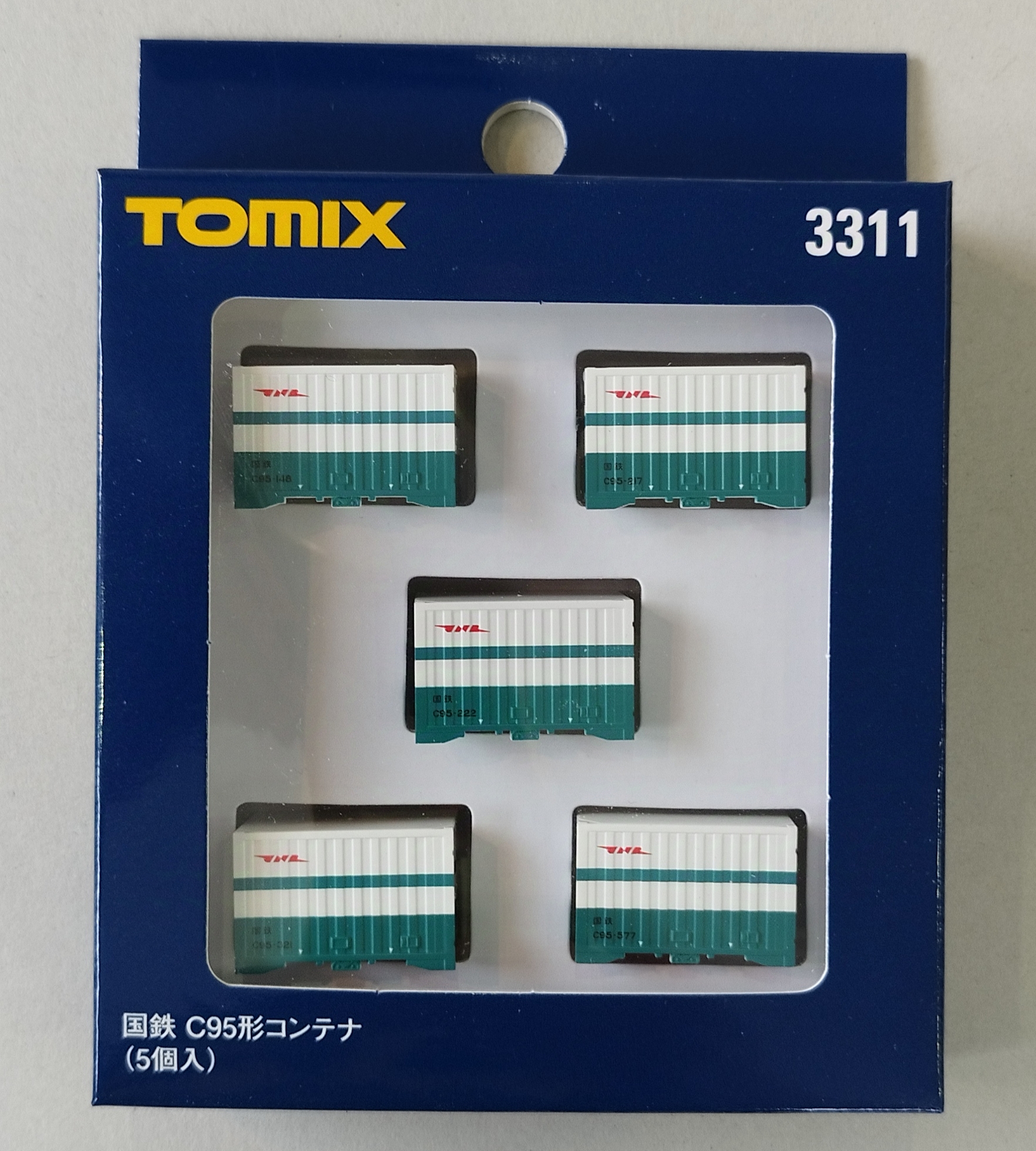 TOMIX 3311 国鉄 C95形コンテナ（5個入）N-Scale