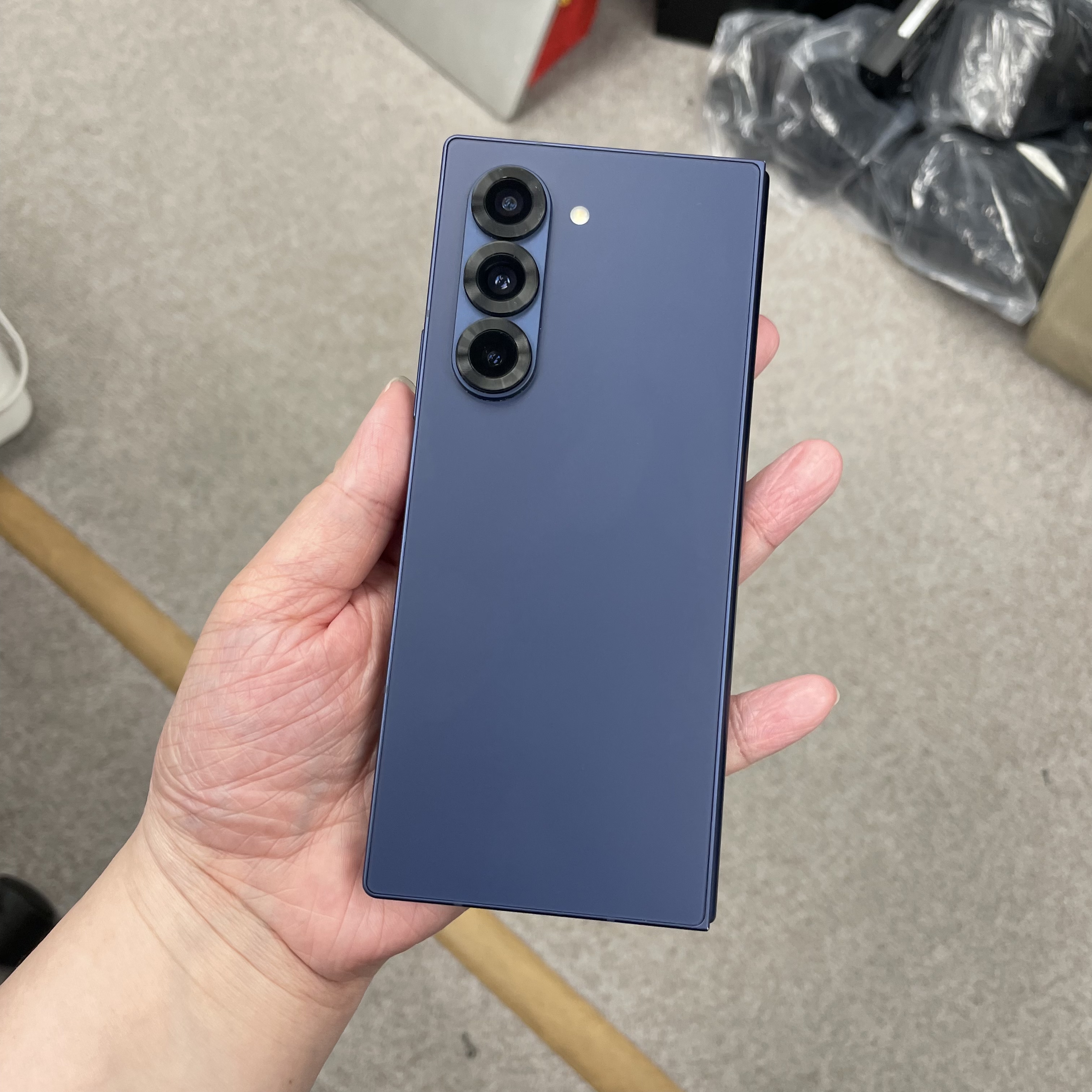 *6046 Galaxy Z Fold 6 勁靚機 12+512GB 藍色 blue