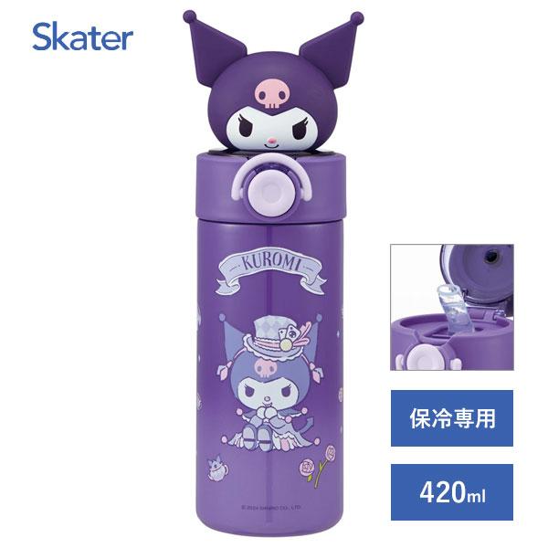 🆕【⭐訂購⭐】 🇯🇵日本直送 🌀#Skater #Sanrio 不銹鋼吸管保溫水壺 (420ml)🌀 [PLGD-0084] [260825]