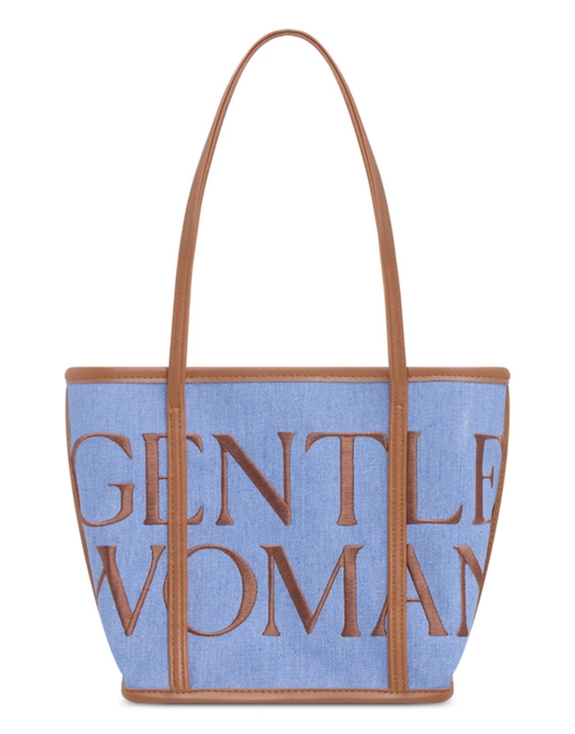 預購 | 🇹🇭GENTLEWOMAN ⭐DENIM LEATHER SOIREE HAULER BAG(NAVY) BG1097-3