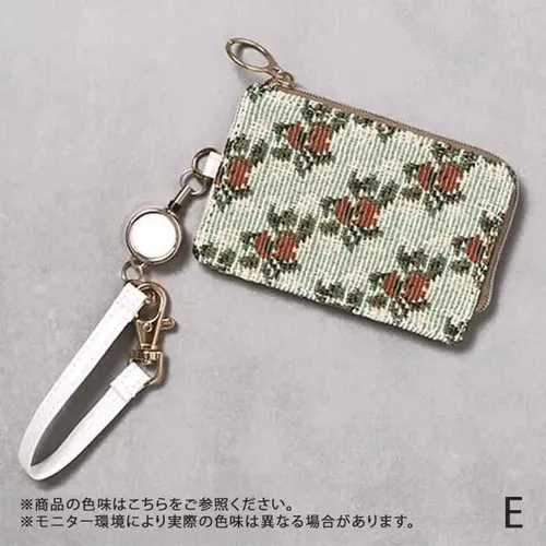 日本🗾品牌可伸縮L形拉鏈式證件套匙扣現貨💞