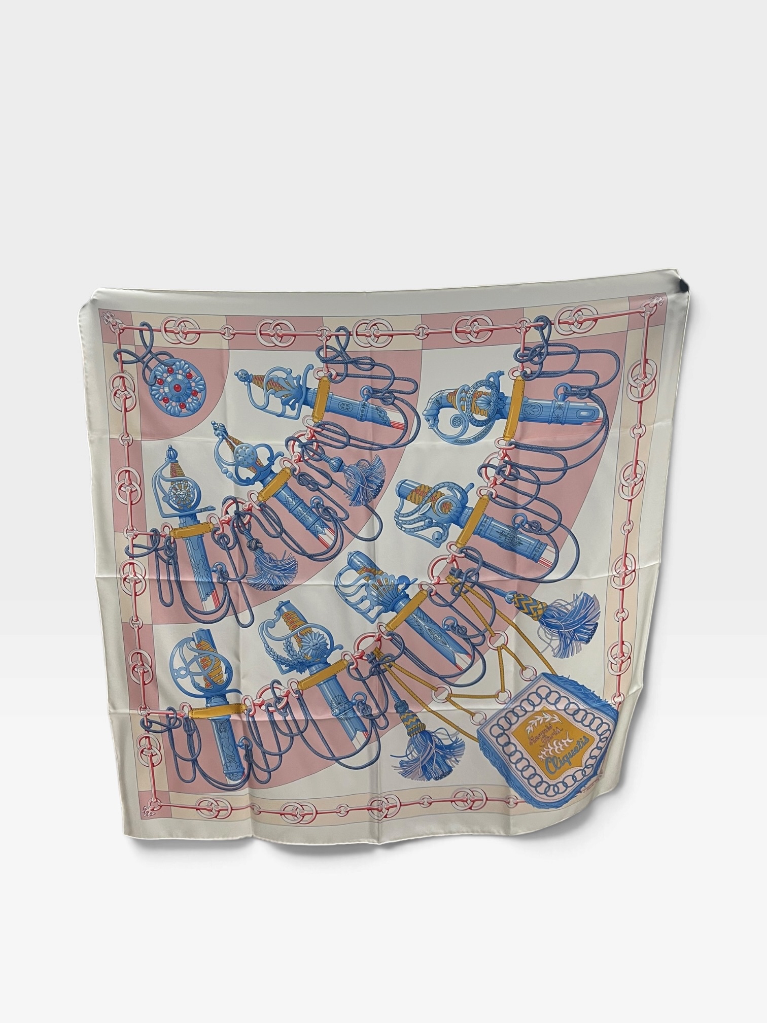 Pre-owned Hermès Cliquetis Scarf /Product Code: 102209