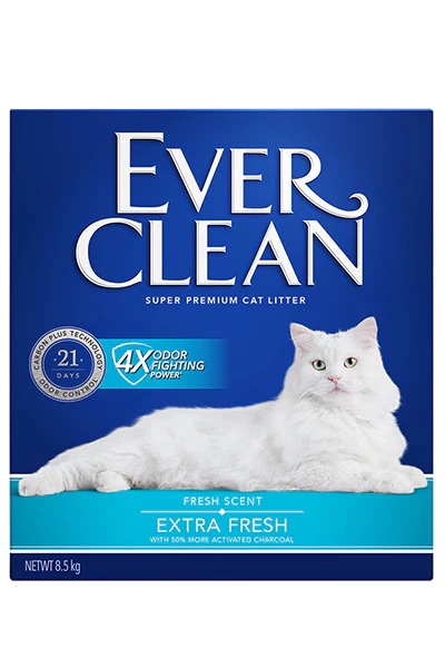 (現貨即取)Ever Clean藍鑽 新配方 高效活性炭雙重除臭礦物貓砂 8.5kg
