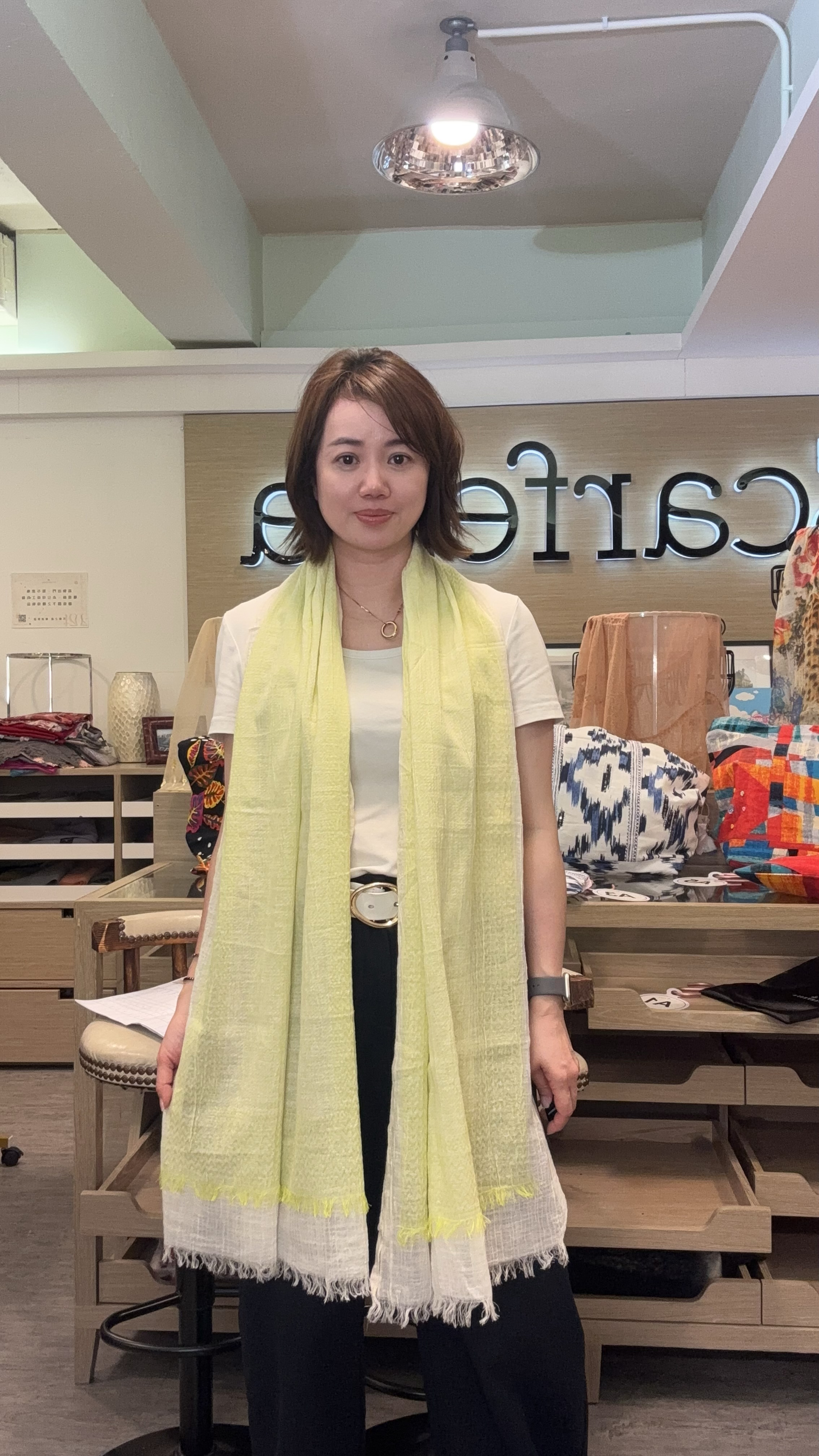 [訂購] A14 印度手工刺繡 Scarf 