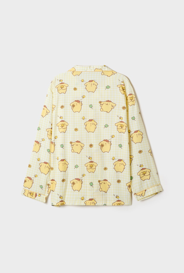 【韓國】POMPOMPURIN 長袖睡衣
