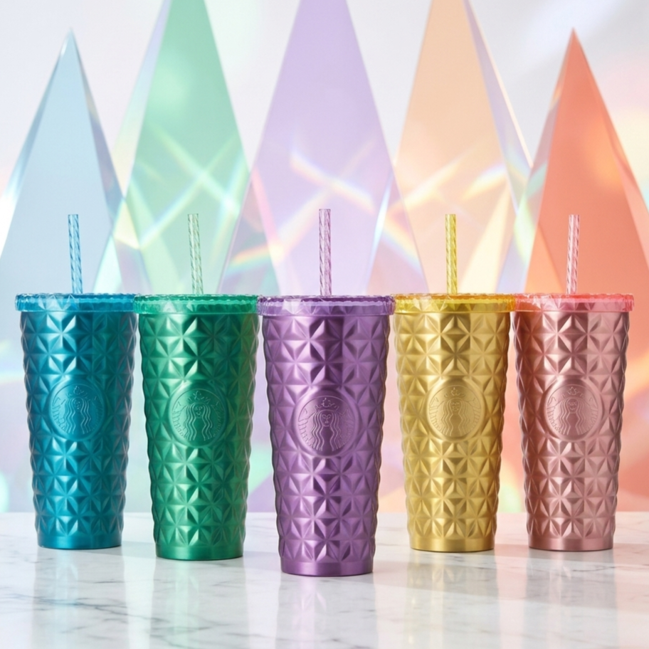 《日本 🇯🇵 STARBUCKS Color Your Summer ☀️系列》✨️不鏽鋼凍飲保溫杯  寶石黃 591ml   $338✨️ 