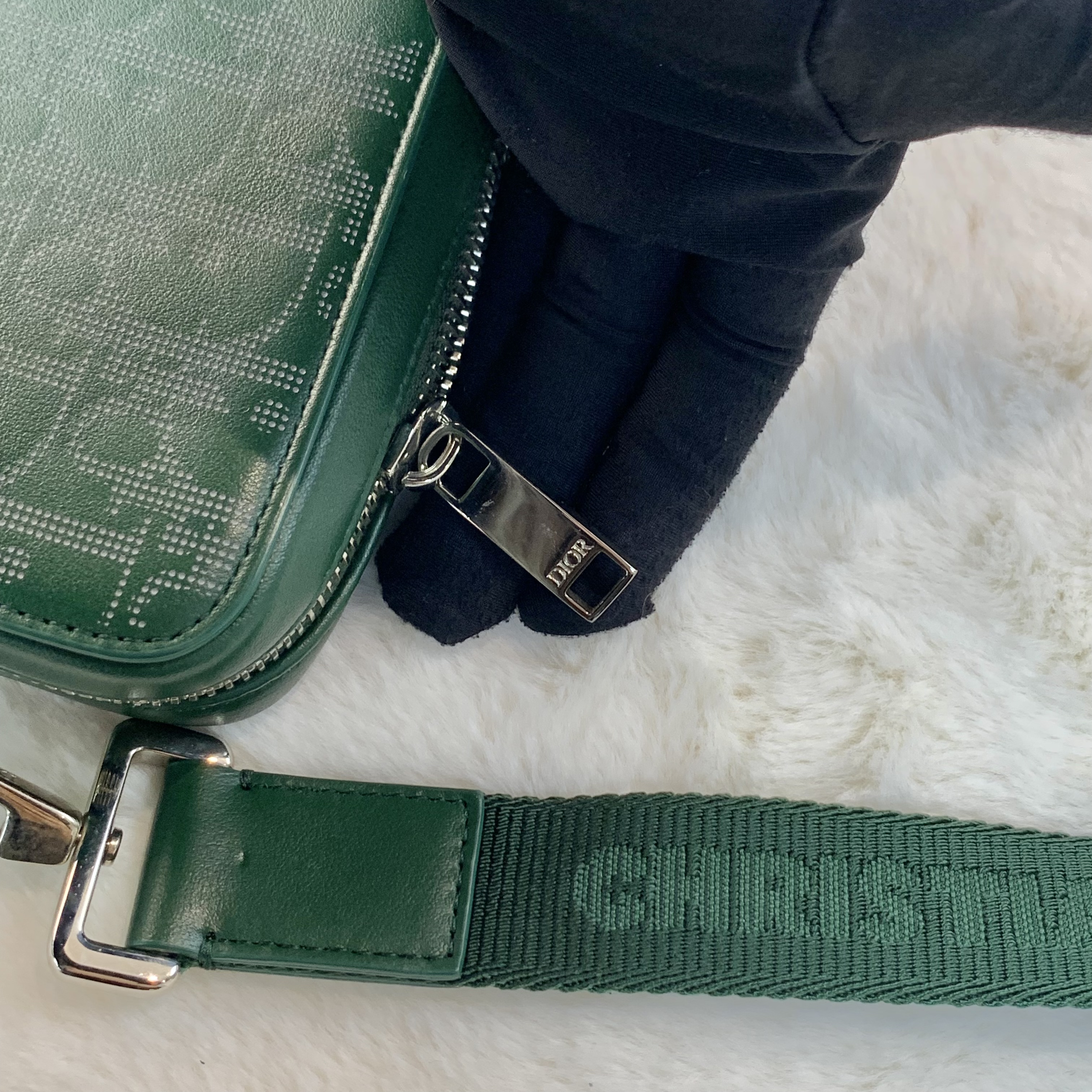 罕見男裝💚Dior Obliqueworld tour messenger bag