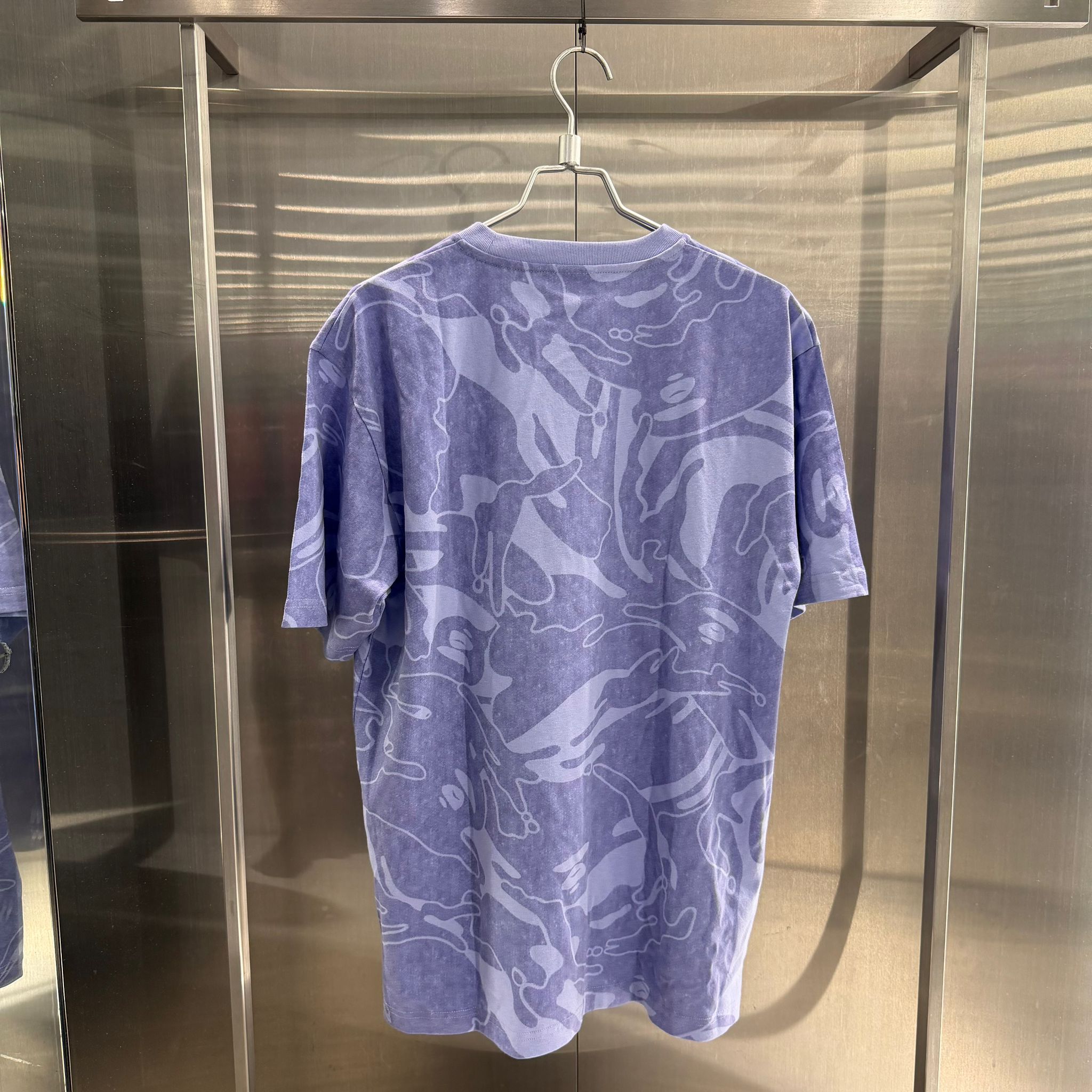 AAPE Regular fit AAPENOW camo tee (1812)