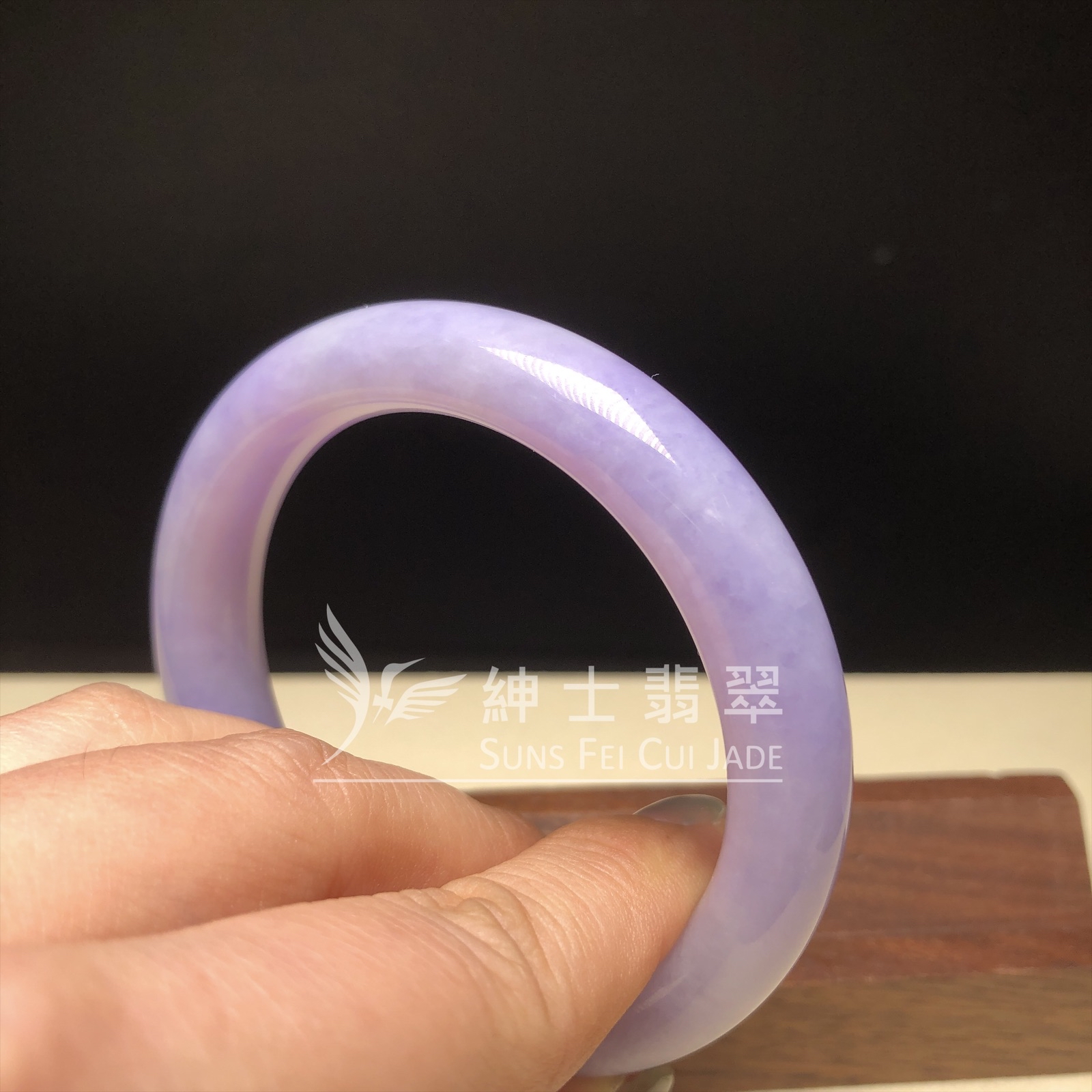 YM00096  紫羅蘭福鐲54.8mm