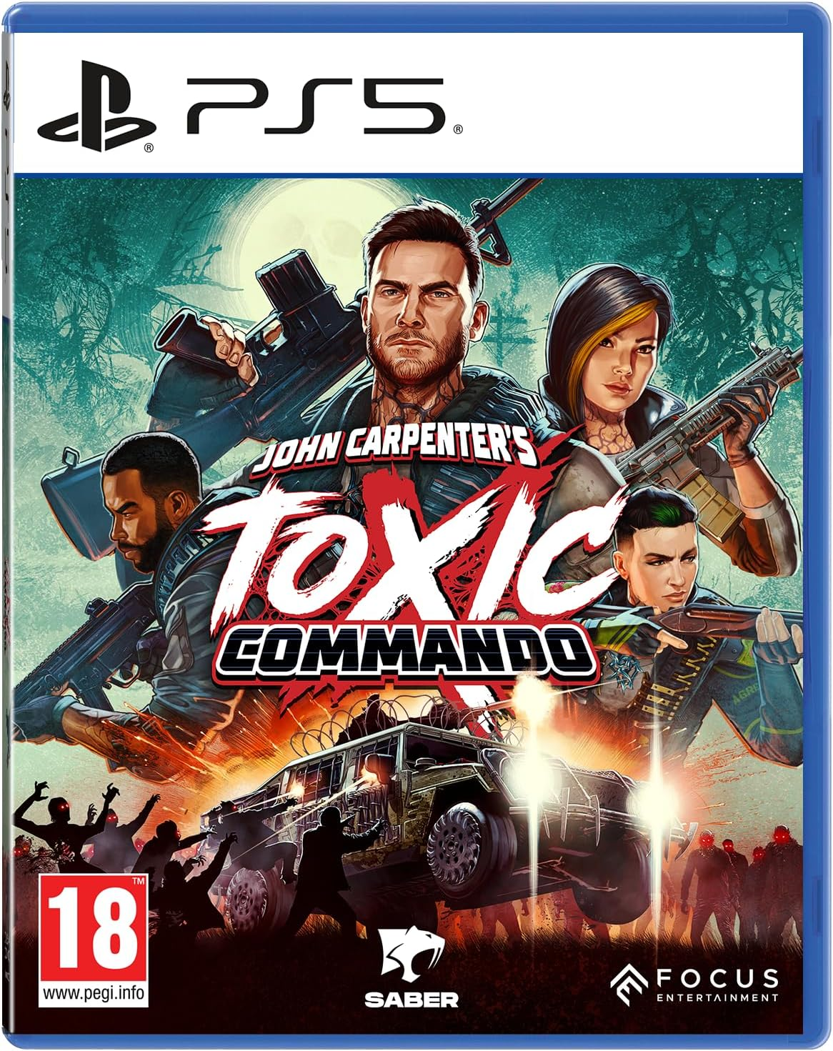 PS5 約翰卡本特 劇毒突擊隊 John Carpenter's Toxic Commando 中/英/日文  (英文封面) PS5-2811