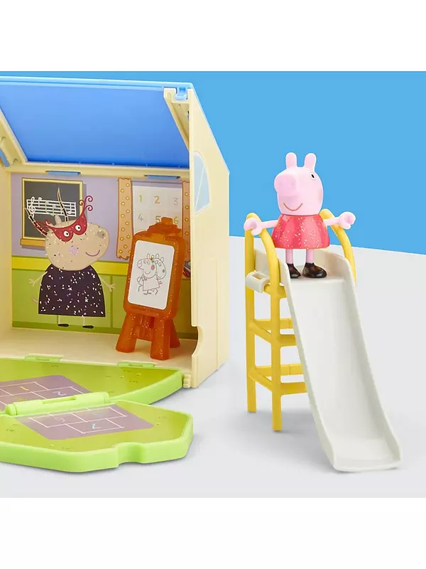 正版 Peppa Pig 粉紅豬小妹學校玩具套裝 Playgroup Playset 兒童角色扮演玩具 香港現貨