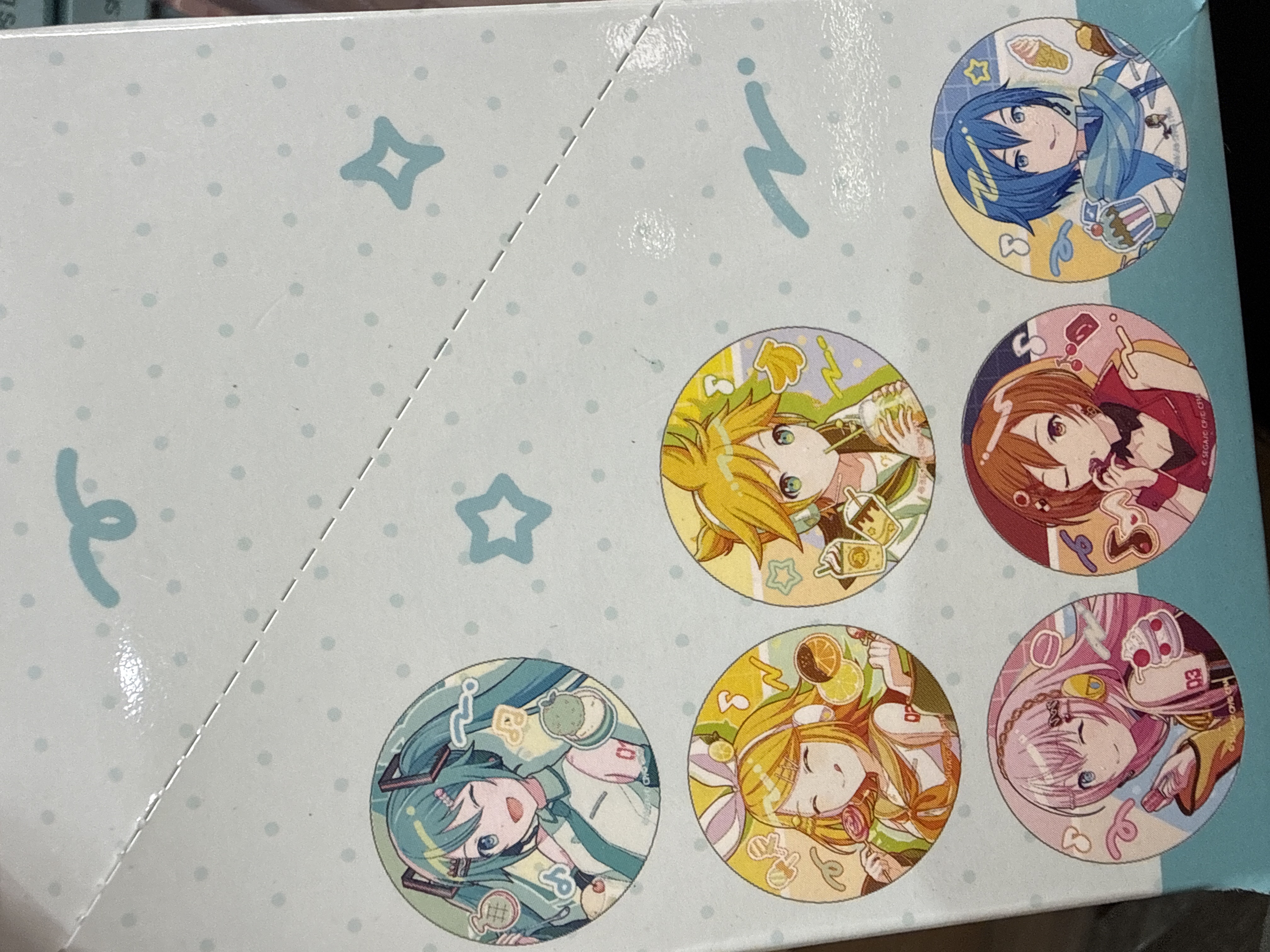 世界計劃 生日2023-2024 徽章 76mm A