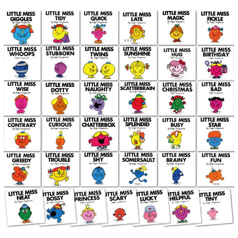 Little Miss Mr. Men 奇先生妙小姐Mr. Men 50本| Little Miss 37本