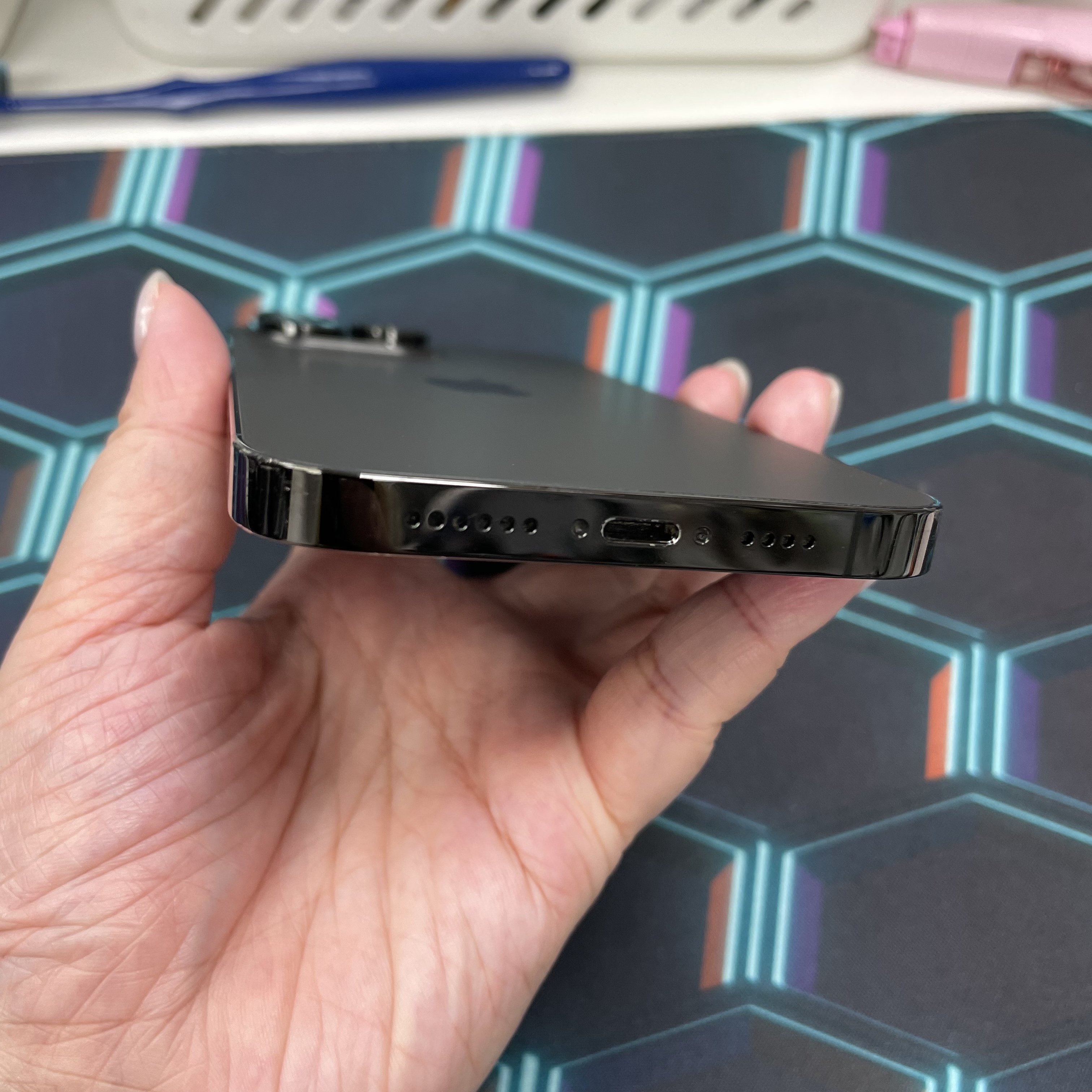 *6522 14 Pro max 超靚機 256GB 電78 黑色 black