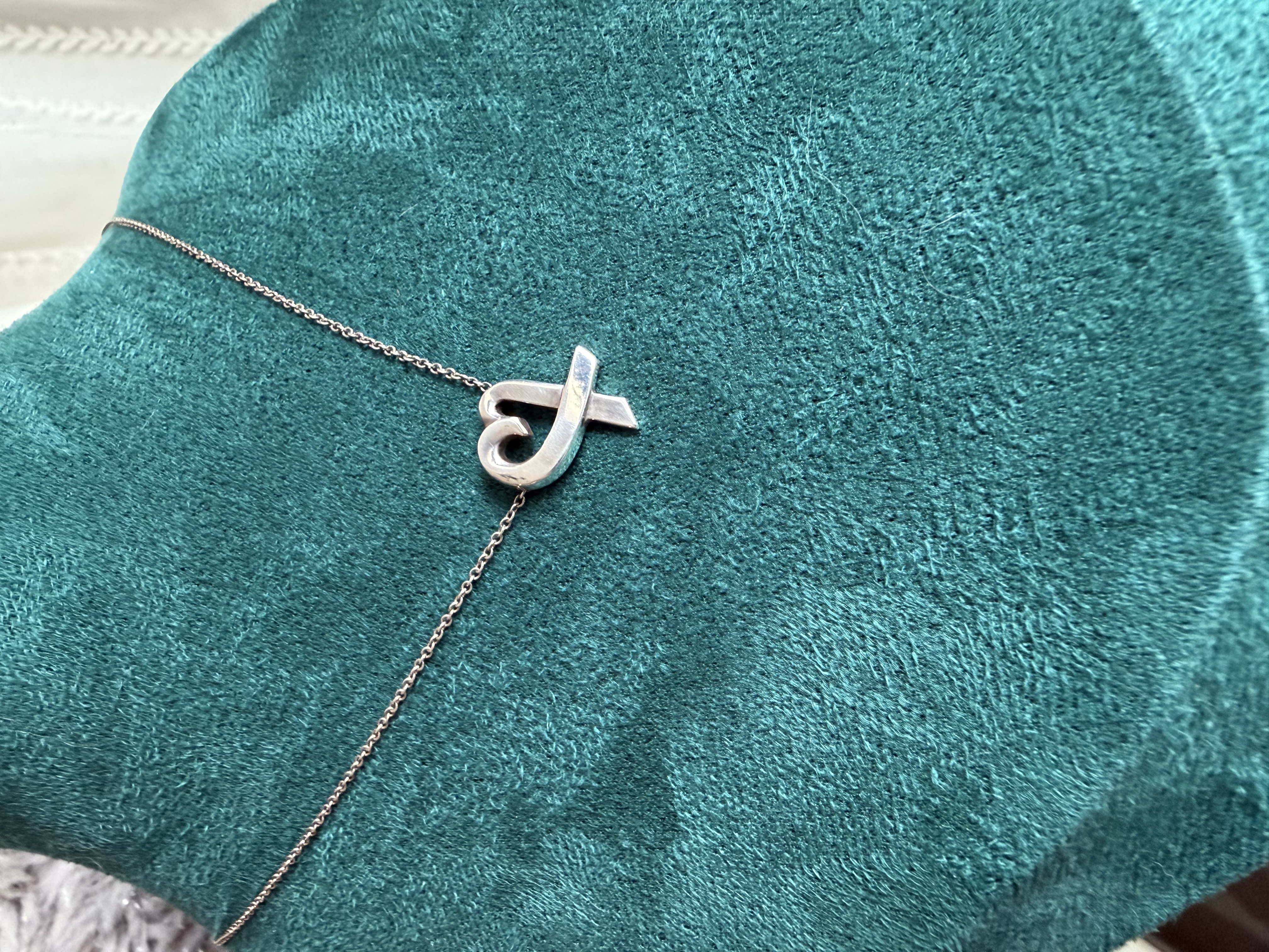 Paloma Picasso Loving Heart silver 925 necklace 