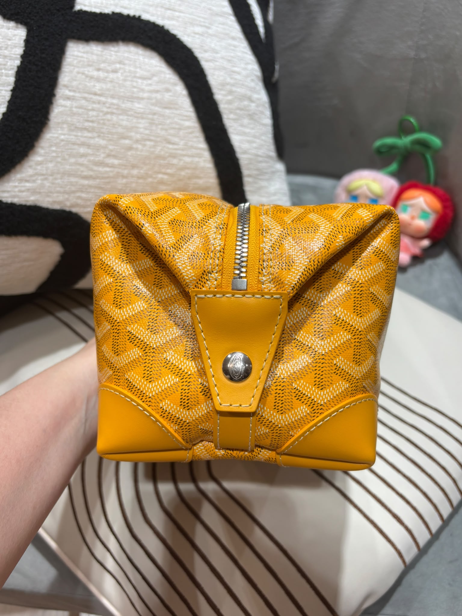 Goyard Bowling 25 Toiletry Bag Boeing 25 100%Authentic,99%new ✅已配上斜孭飛原裝肩帶