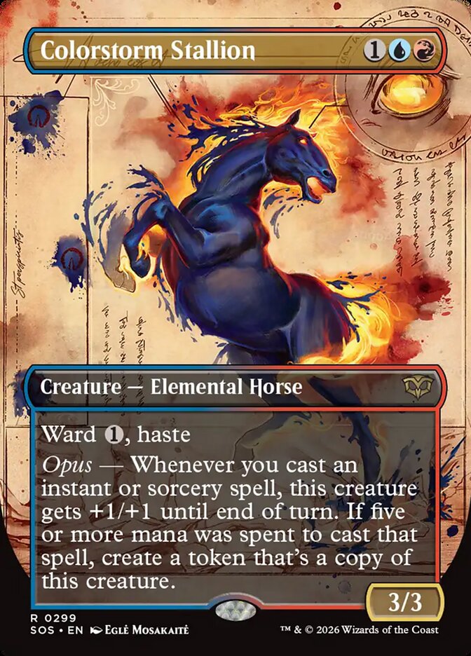 [EN] [Foil] Colorstorm Stallion [SOS-299] R
