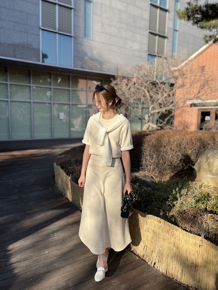 Brushed Cozy Lounge Set (Light Beige)