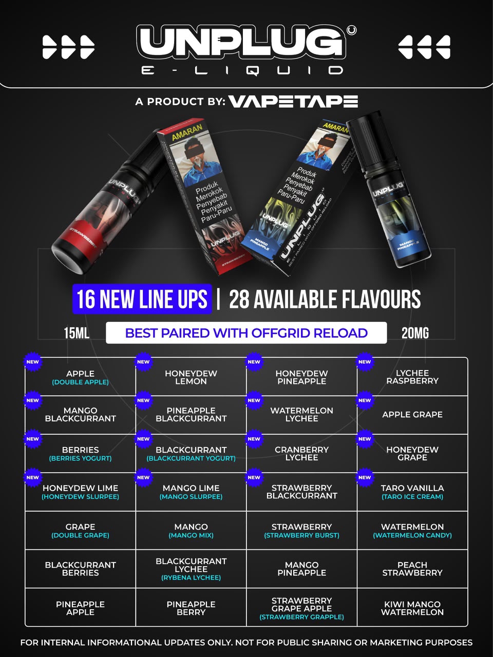 ASDF UNPLUG E-LIQUID 15ML