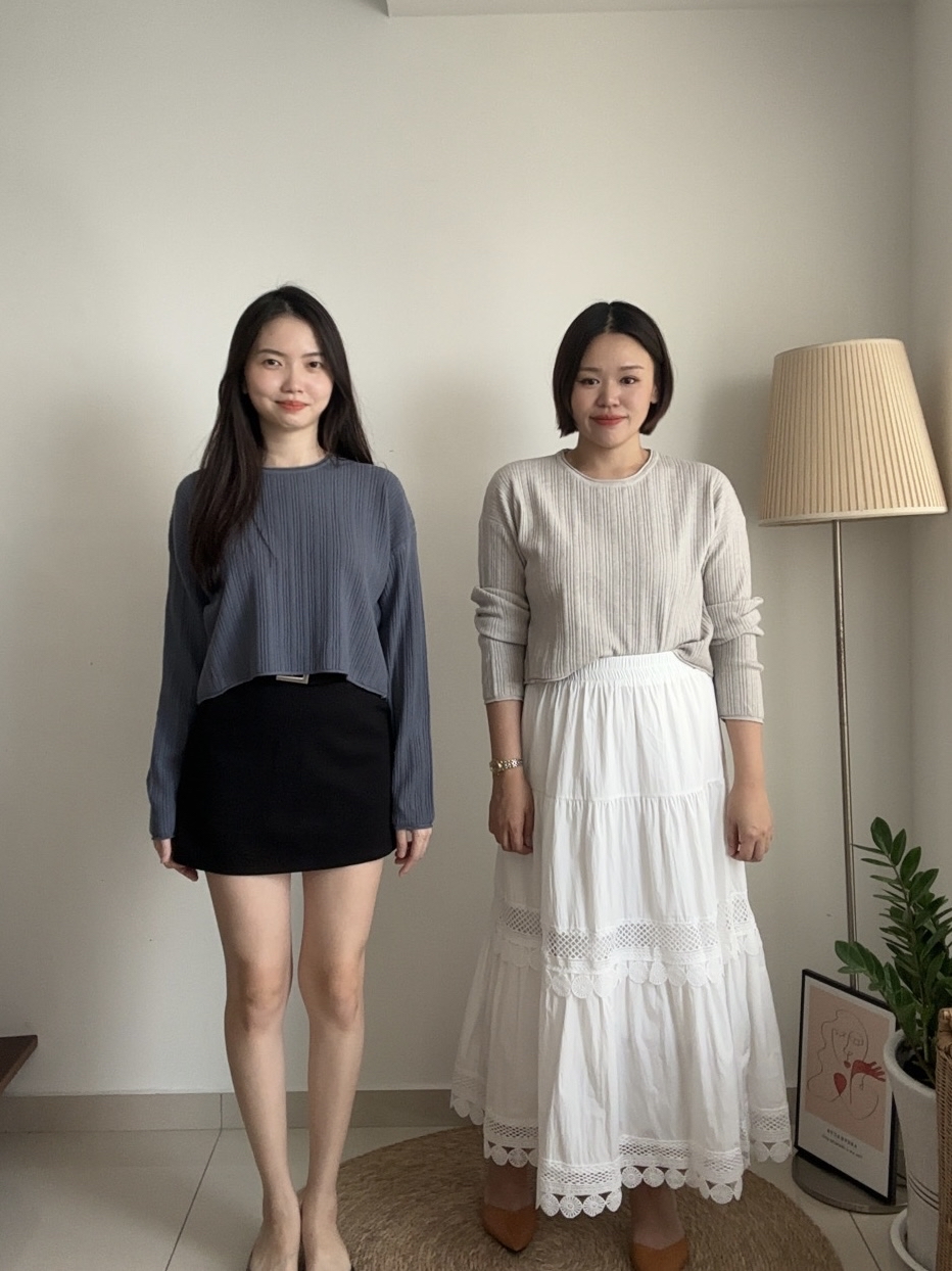 T4130 Long Sleeve Knit Top - 6 Colors 