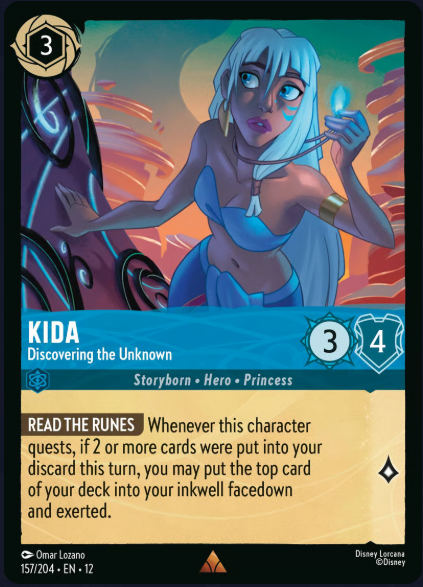 157/204 Kida - Discovering the Unknown R