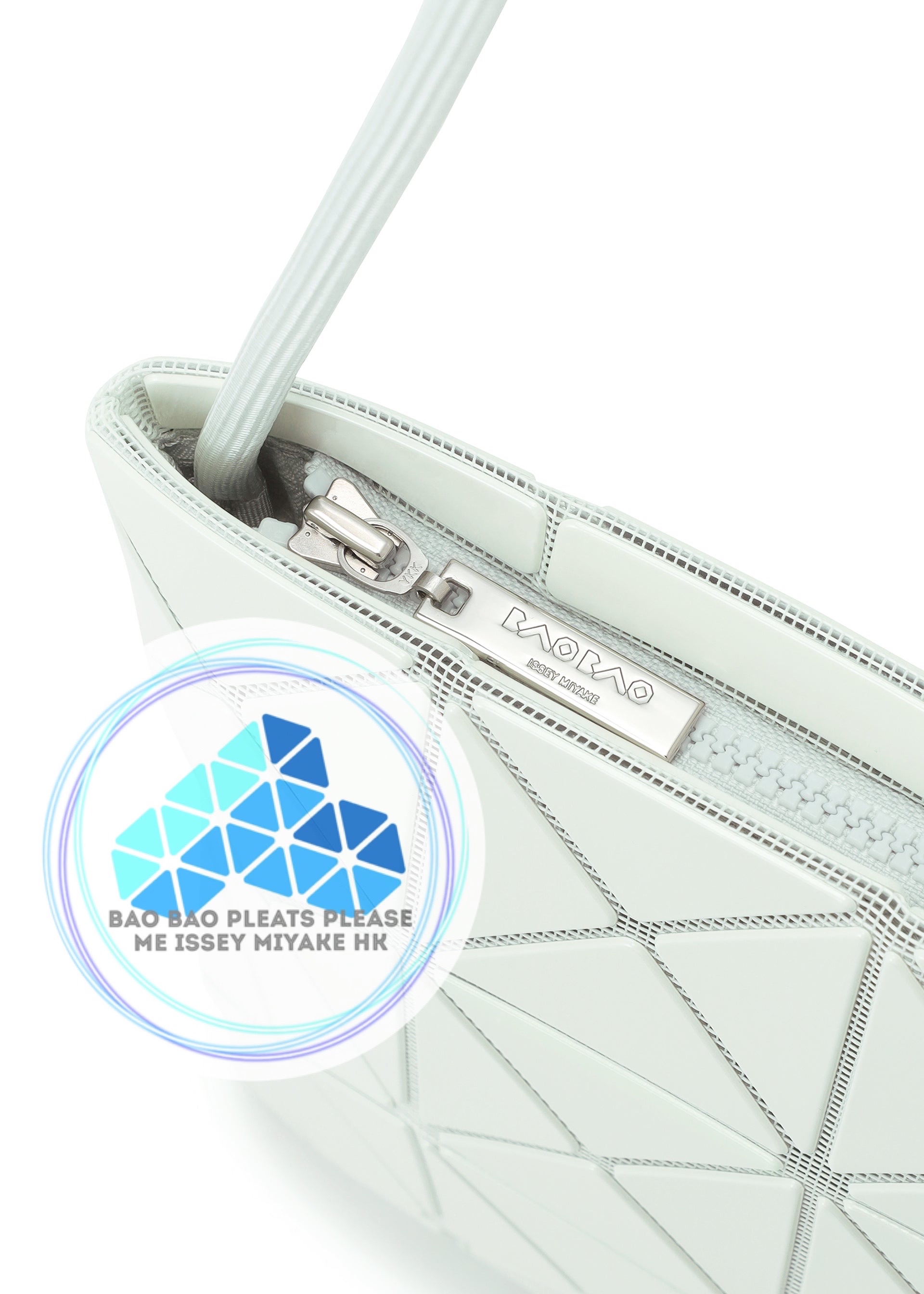 BAO BAO Lucent One-Tone亮面拉鍊斜孭袋crossbody bag 