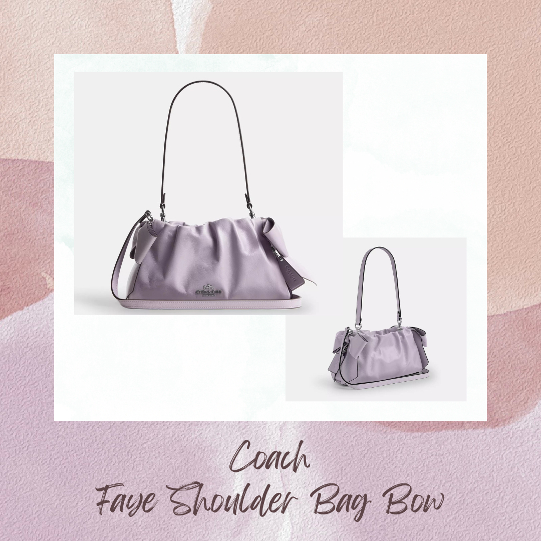 Coach Faye Shoulder Bag Bow (CDY95)