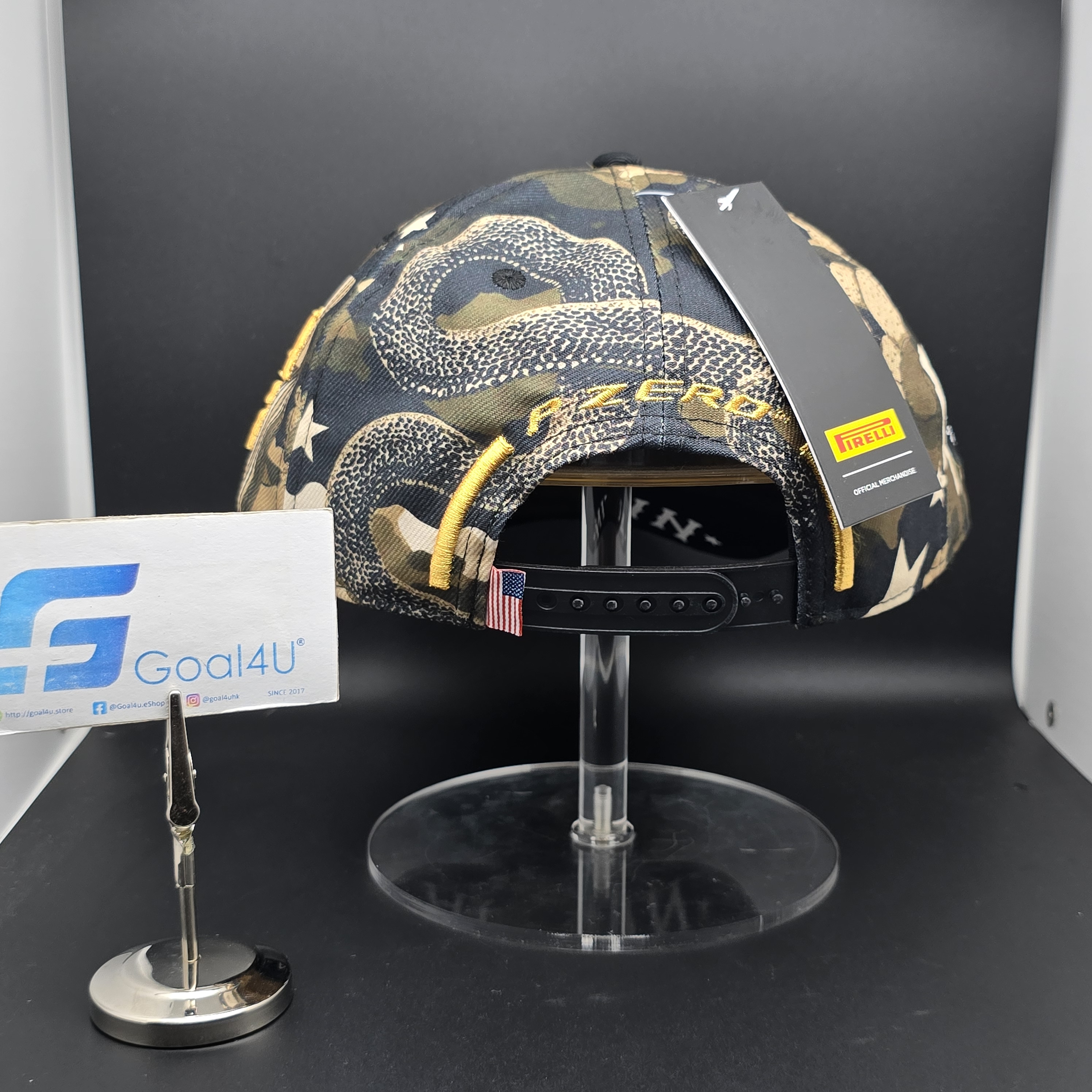 🌵德州賽車風情 F1 Pirelli倍耐力 2026 Austin GP 奧斯汀站特別版 P1冠軍帽 PIRPC0121