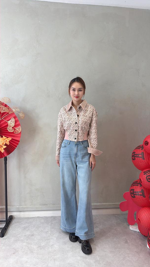 A-JP739135 STRAIGHT CUT LIGHTWEIGHT DENIM L/P