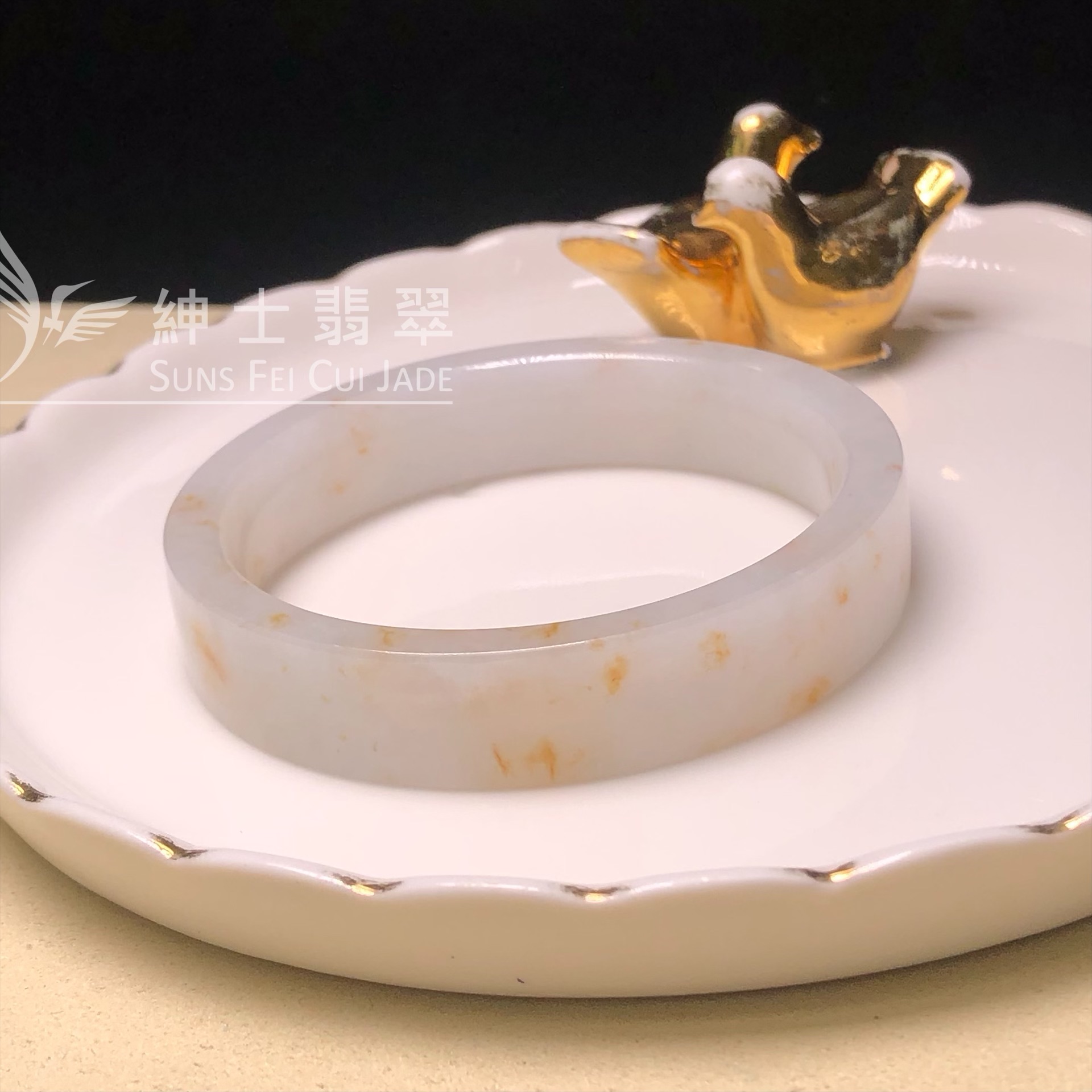 C06804 桂花糕方鐲50.5mm