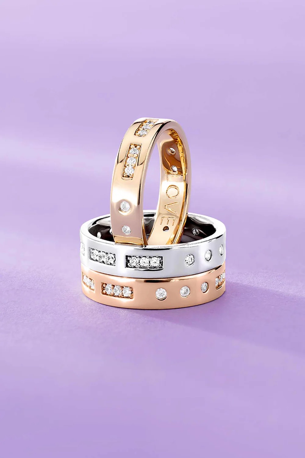 APM MONACO Morse Code Love 摩斯密碼戒指 (#P20448OX) (Size 48-58)