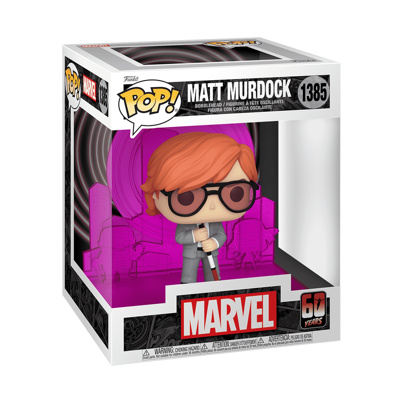 📦訂購 英國代購 Funko POP! Marvel Deluxe Matt Murdock with Radar (60th Anniversary) Figure 模型