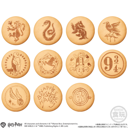 Preorder預訂10/2026年哈利波特刺繡襟食玩原盒