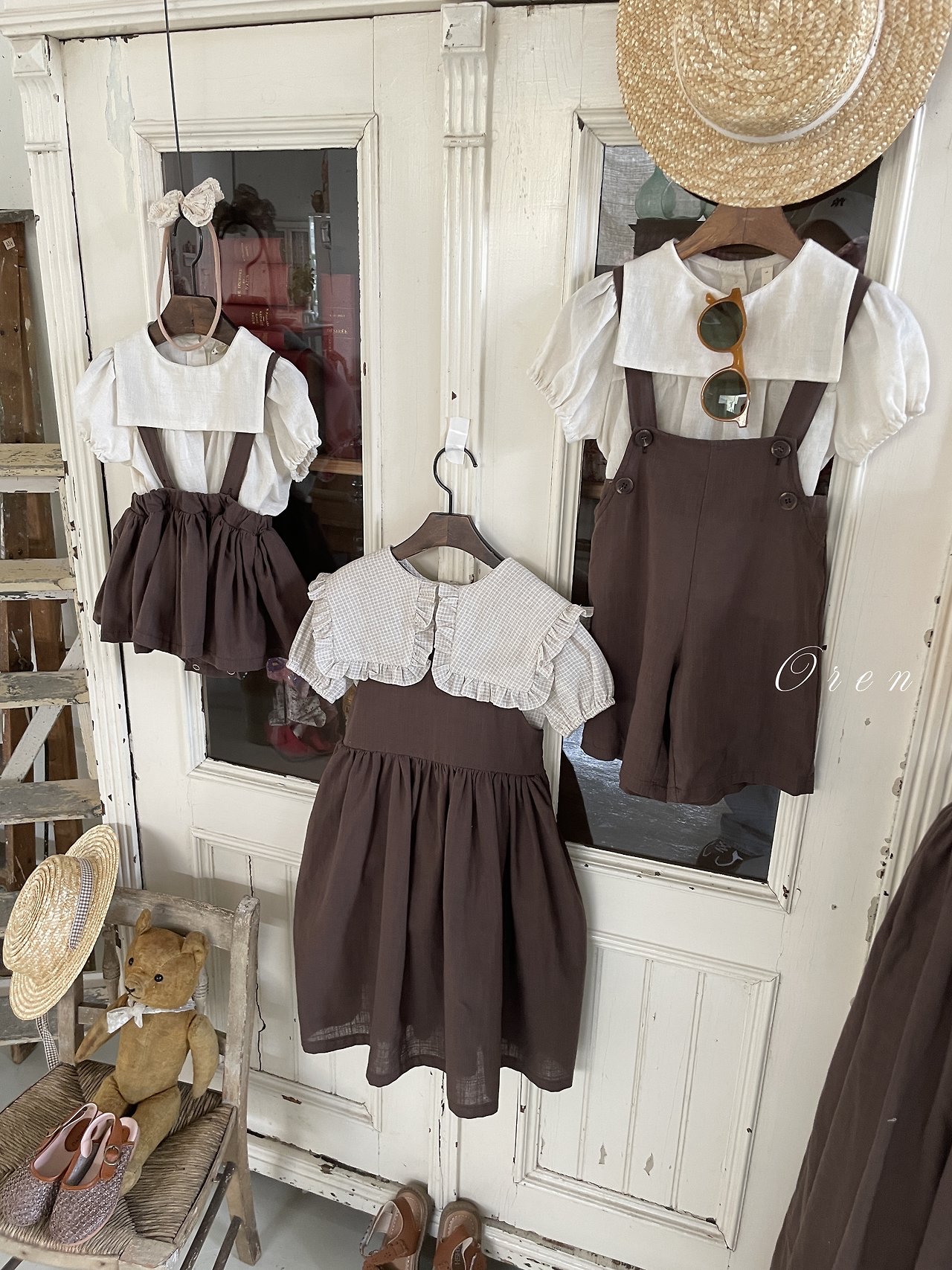 🇰🇷oren 包屁裙/連身褲/裙 親子 (上衣另購）