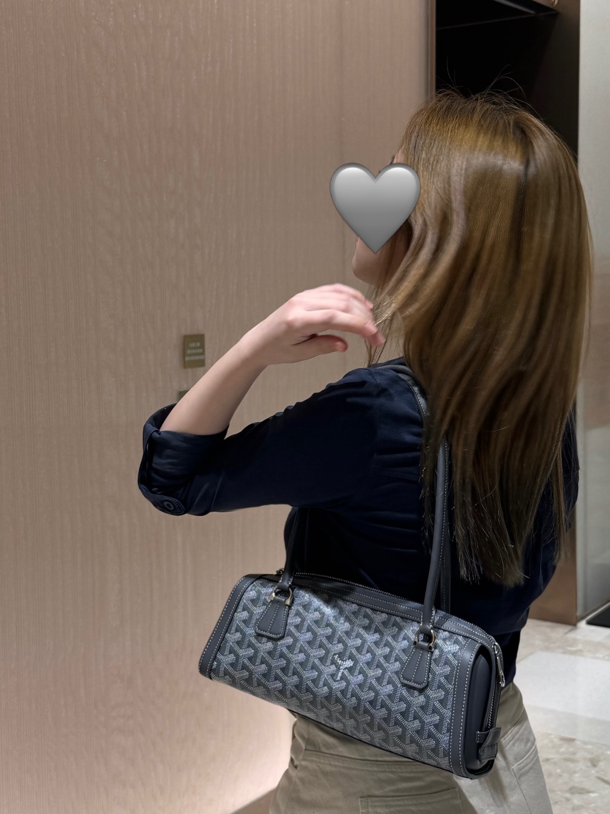 Goyard👜 閑置品🛍️Bonbonnière Bag 灰色 有塵袋 紙袋2026年新款🩶