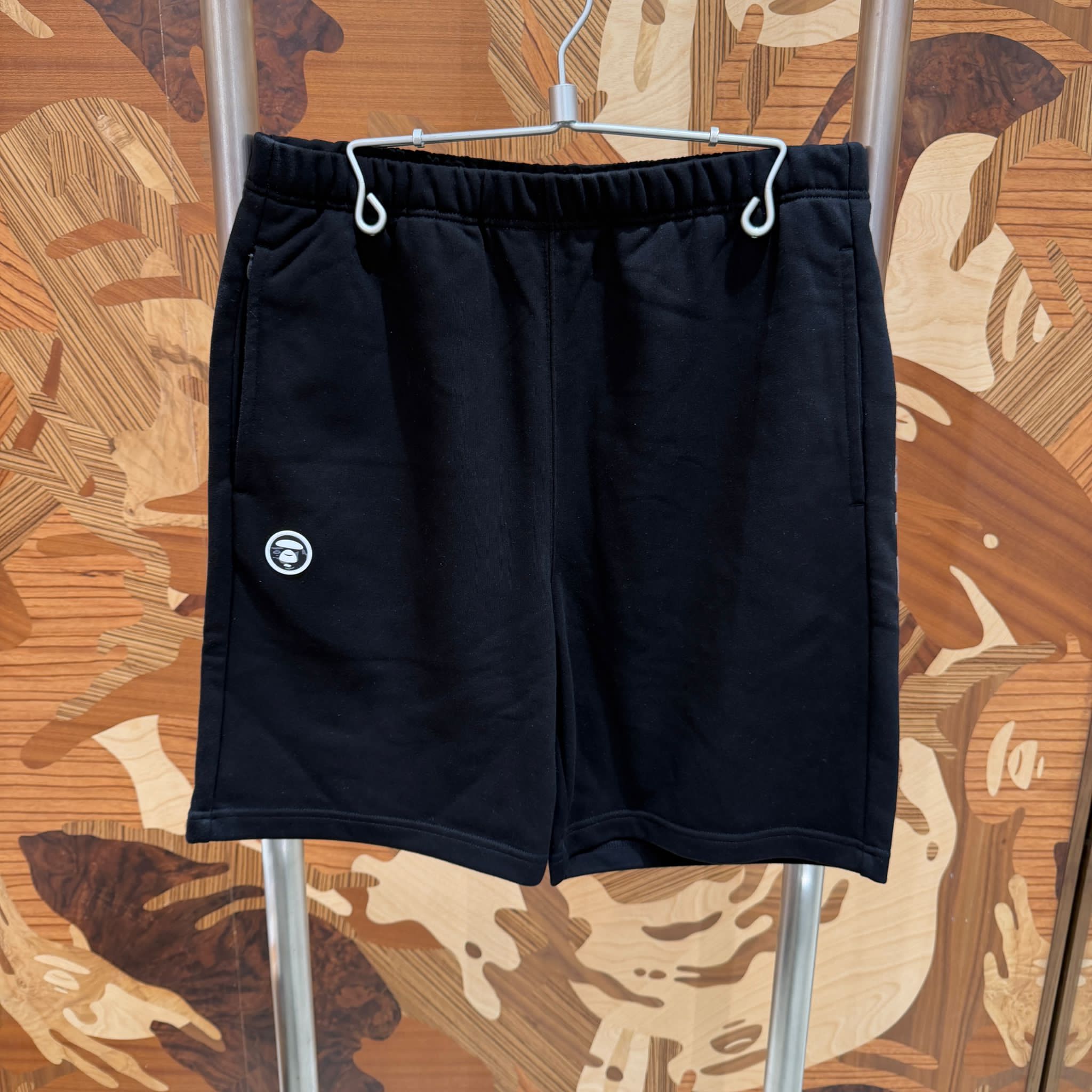 AAPE AAPENOW moonface sweat shorts (C685)