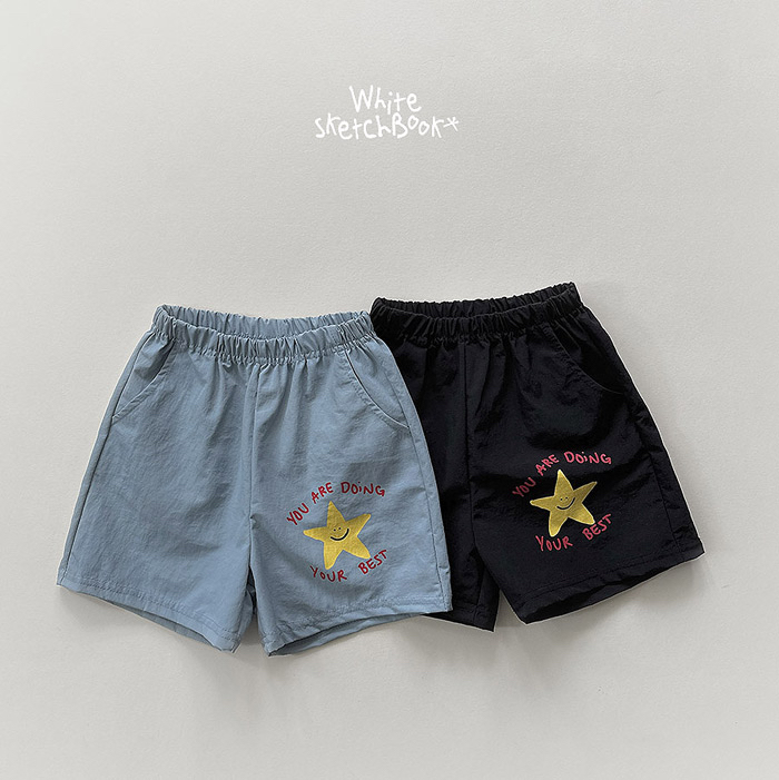 🇰🇷WhiteSketchBook短褲