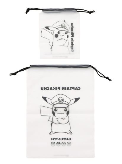 【日本直送】 3 COINS Pokemon半透明束袋 - 1包10個 - 現貨