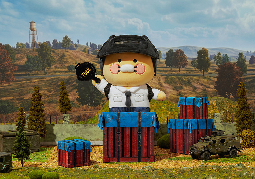 PUBG Battlegrounds X Kakao Friends 春植 公仔