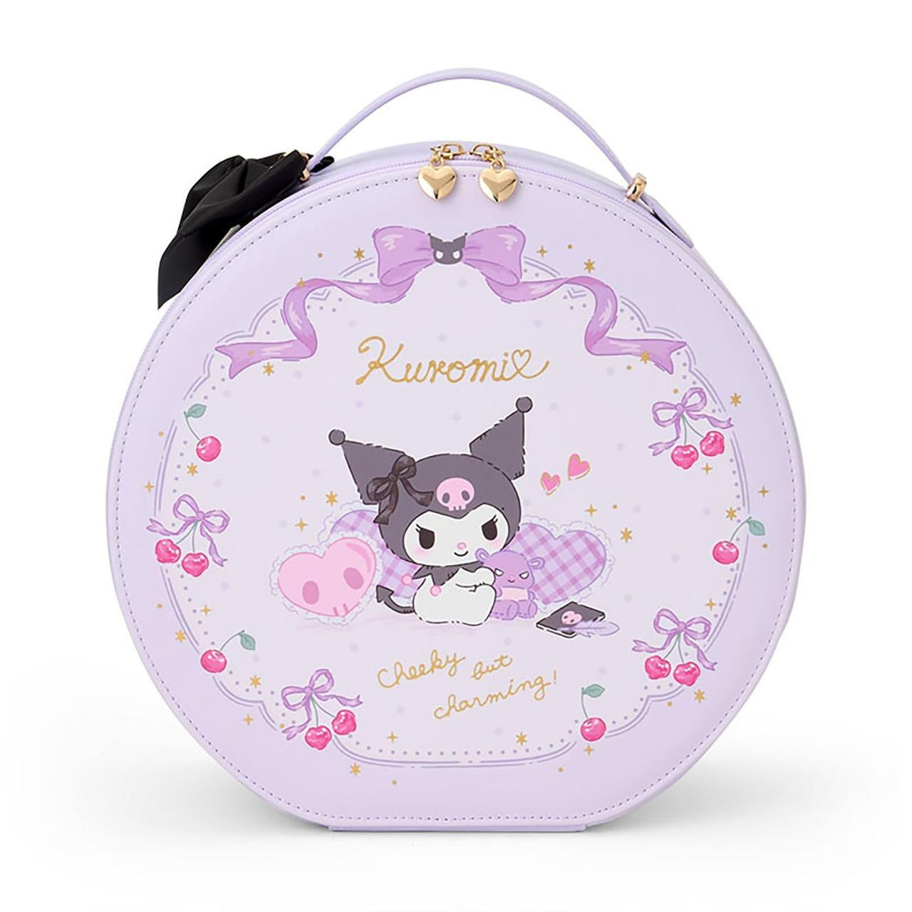 Sanrio 圓形硬殼手提化妝箱 