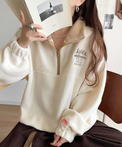 復古運動風絨面上衣【JT021】