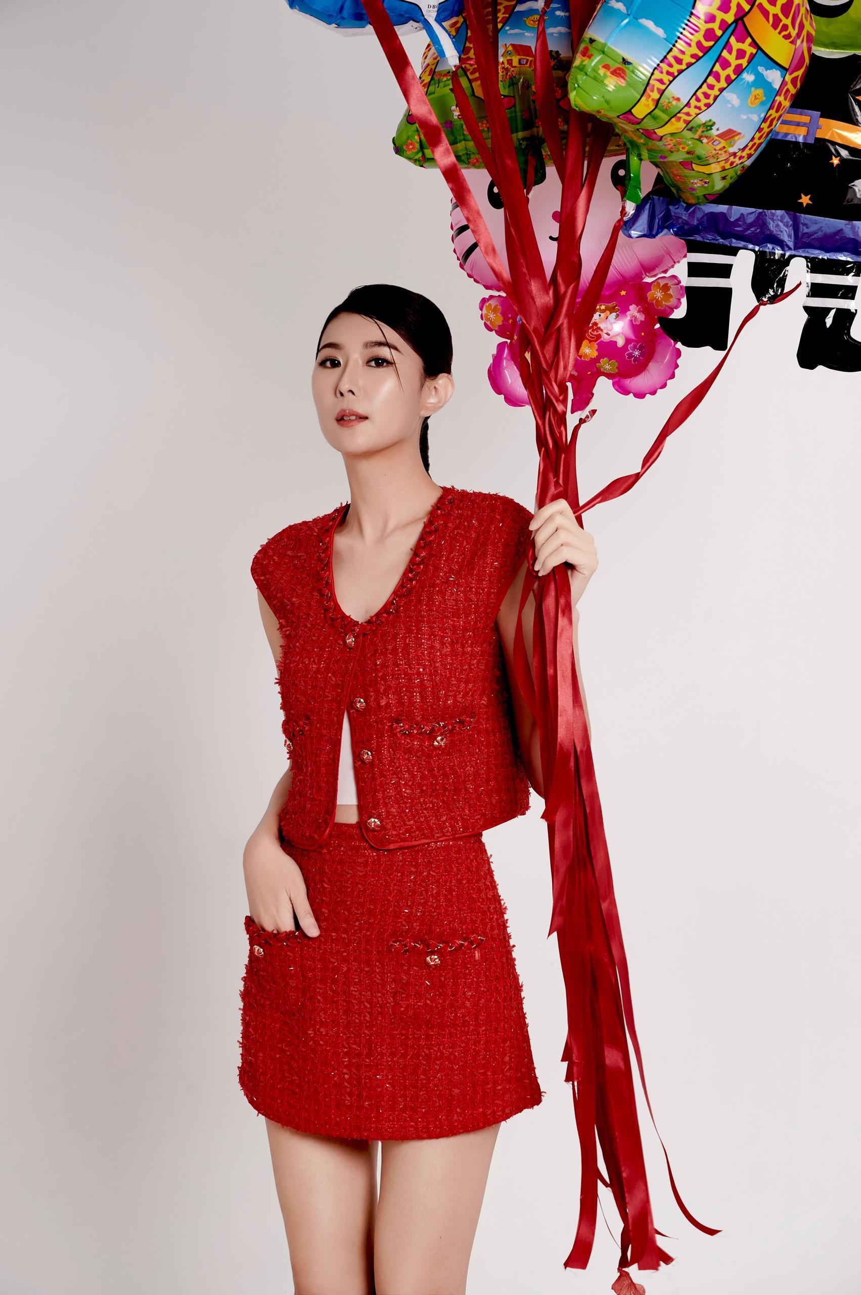 独家小香风裤裙 1607