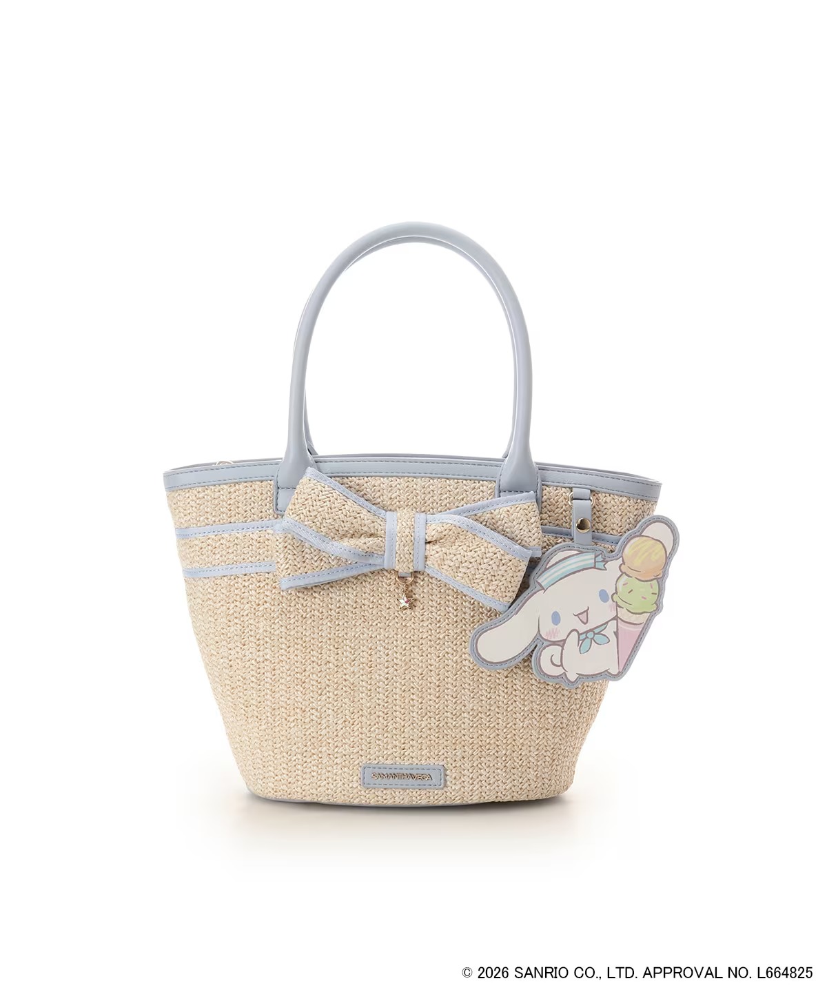 🌸 【預訂】Cinnamoroll Basket Bag - SAMANTHAVEGA x Sanrio Summer Collection