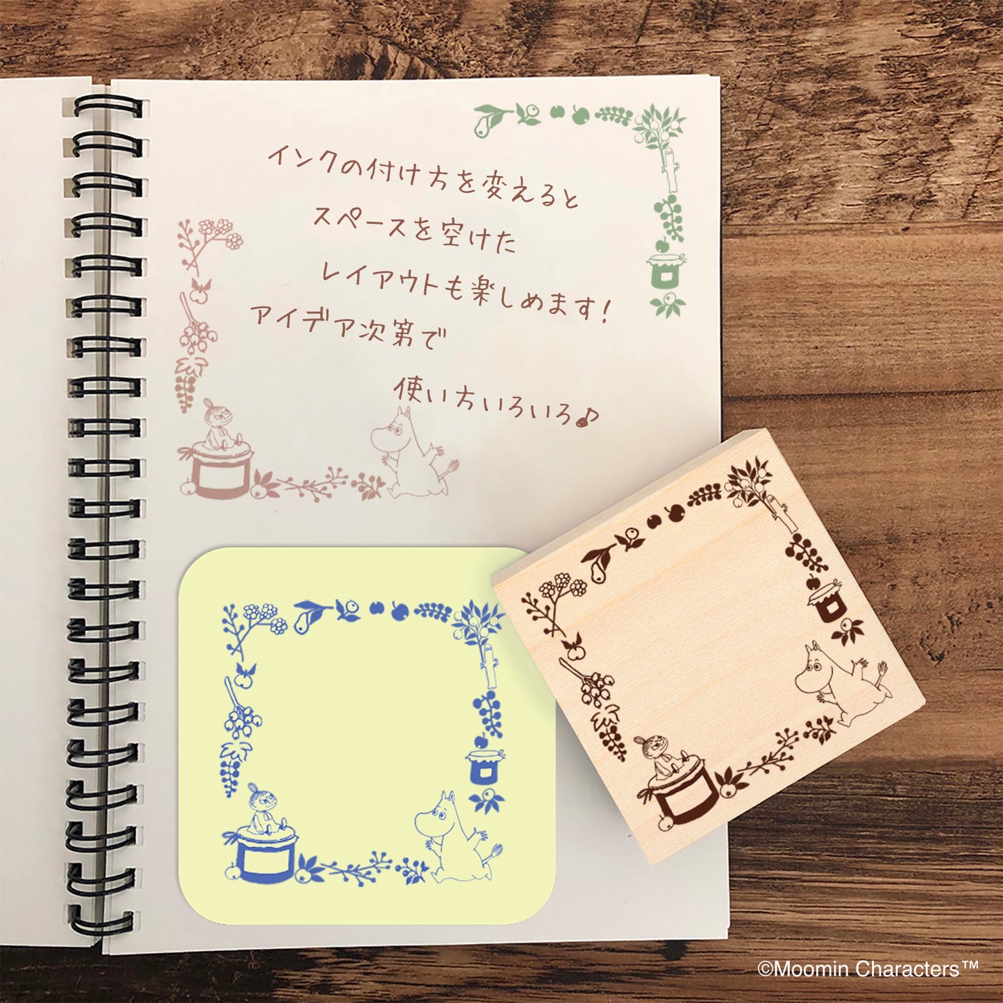 現貨｜Moomin Little My 日版 Beverly 木製 印章 印仔 (TSW-165)