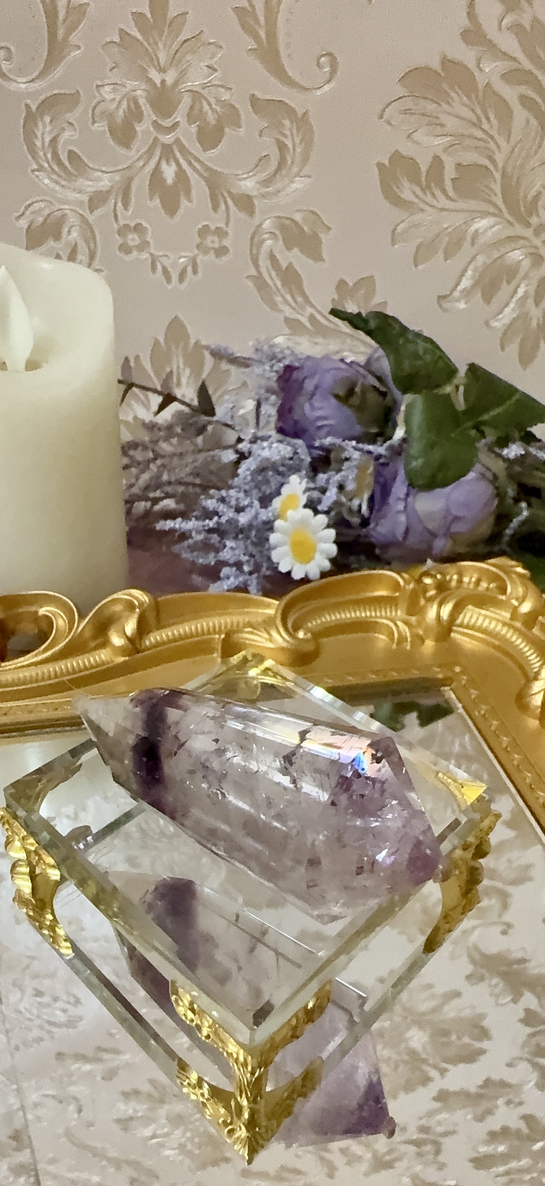 【能量權杖】巴西巴希亞 Vogel 沃格爾風格紫水晶 ‧ 雙尖療癒能量石 🔮