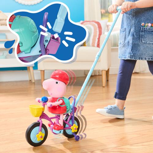 Peppa Pig 粉紅豬小妹「預備、踩踏、出發！」互動腳踏車遊戲套裝